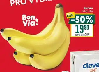 Billa Banán volný, 1 kg nabídka