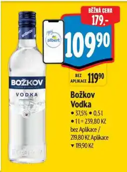 Albert Božkov Vodka nabídka
