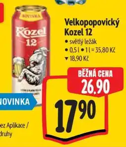 Albert VELKOPOPOVICKÝ KOZEL 12 nabídka