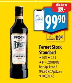 Albert FERNET STOCK STANDARD nabídka