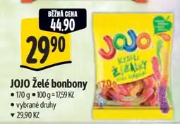 Albert JOJO Želé bonbony nabídka