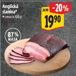 Albert Anglická slanina nabídka