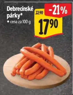Albert Debrecínské párky nabídka
