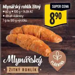 Albert Mlynářský rohlík žitný nabídka
