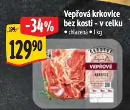 Albert Vepřová krkovice bez kosti – v celku nabídka