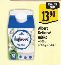 Albert Albert Kefírové mléko nabídka