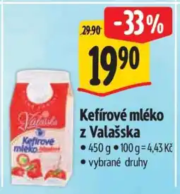 Albert Kefírové mléko z Valašska nabídka