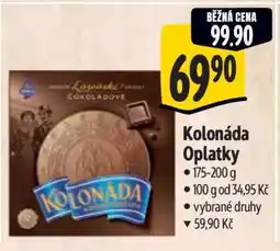 Albert Kolonáda oplatky nabídka