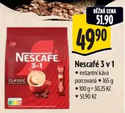 Albert Nescafé 3 v 1 nabídka