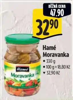 Albert Hamé Moravanka nabídka