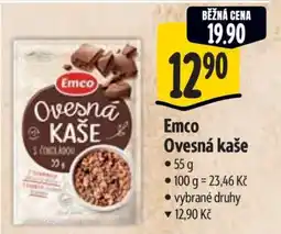 Albert Emco ovesná kaše nabídka
