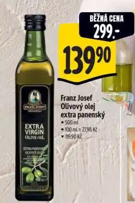 Albert Franz Josef Olivový olej extra panenský nabídka