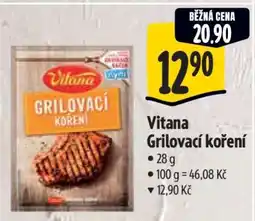 Albert Vitana Grilovací koření nabídka