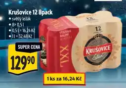 Albert Krušovice 12 8pack nabídka