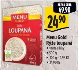 Albert Menu Gold rýže loupaná nabídka