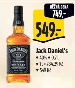 Albert Jack Daniel‘s nabídka