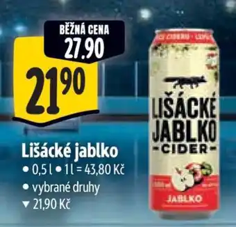 Albert Lišácké jablko nabídka