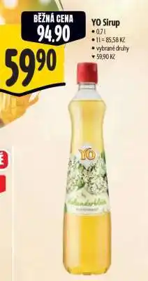 Albert Yo sirup nabídka