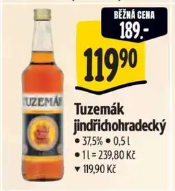 Albert TUZEMÁK JINDŘICHOHRADECKÝ nabídka