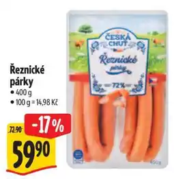 Albert Řeznické párky nabídka