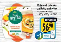 Albert Krémová polévka z dýně a mrkviček nabídka