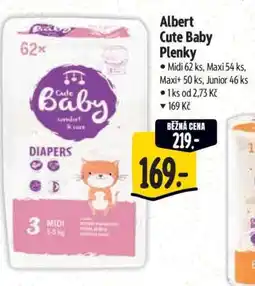 Albert Albert Cute Baby Plenky nabídka