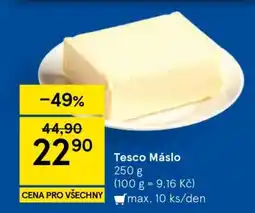 Tesco Tesco Máslo nabídka