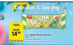 Tesco Algida Twister Zmrzlina nabídka