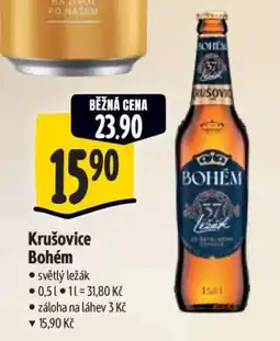 Albert Krušovice Bohém nabídka