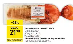 Tesco Tesco Toustový chléb světlý nabídka