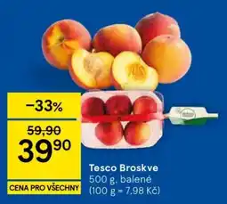 Tesco Tesco Broskve nabídka