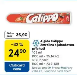 Tesco Algida Calippo nabídka