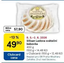 Tesco Silisan Ladova sváteční bábovka nabídka