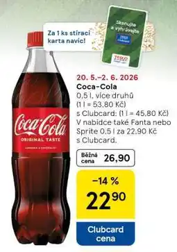 Tesco COCA-COLA nabídka