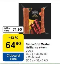 Tesco Tesco Grill Master Griller se sýrem nabídka