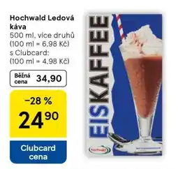 Tesco HOCHWALD ledová káva nabídka