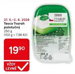 Tesco Tesco Tvaroh polotučný nabídka
