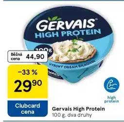 Tesco Gervais High protein nabídka