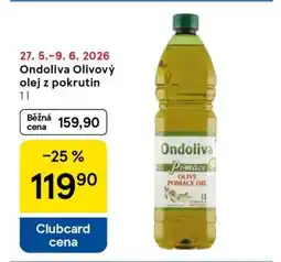 Tesco Ondoliva olivový olej z pokrutin nabídka