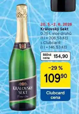 Tesco Královský Sekt nabídka
