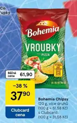 Tesco BOHEMIA CHIPSY nabídka