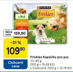 Tesco Friskies Kapsičky pro psy nabídka