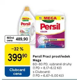 Tesco Persil Prací prostředek Mega nabídka