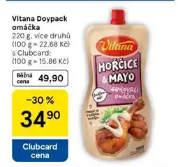 Tesco Vitana Doypack omáčka nabídka