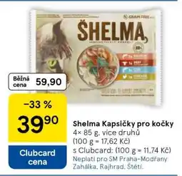 Tesco Shelma kapsičky pro kočky nabídka