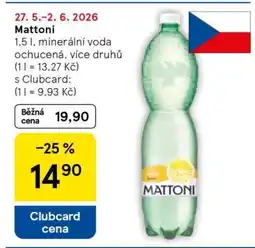 Tesco Mattoni nabídka