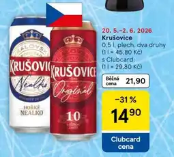 Tesco Krušovice nabídka