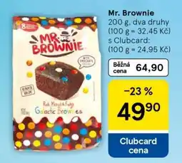 Tesco Mr. Brownie nabídka