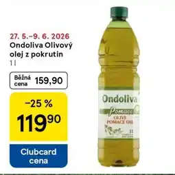 Tesco Ondoliva Olivový olej z pokrutin 1 l nabídka