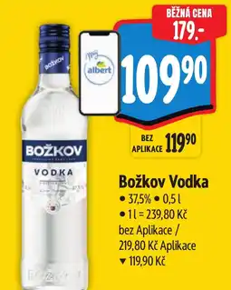 Albert Božkov Vodka nabídka